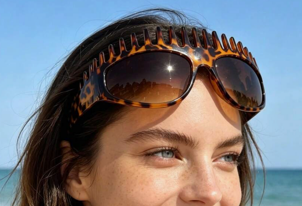 2-in-1 Fashion Sunglasses & Headband for Women